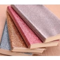 Miniatyrbillede 6 af 6: 1 pakke   10 ark  glitter  skumpapir 8\" x 11,6\"  - assorteret