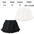 Miniatyrbillede 2 af 5: 2 stk. Pigebørn Letvægts Shorts Casual Baggy Trendy Korte Bukser El