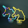 Miniatyrbillede 5 af 5: Kaktus Neon Væg Soveværelse Børn med Skrivebord Ramme Batteri og USB