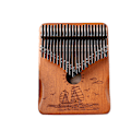 Pikkukuva 1 / 5: Kalimba-peukalopiano, kannettava 21-näppäiminen Mbira-sormenpiano