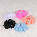 Miniatyrbillede 2 af 6: 5 stk. Hårbolle Cover Mesh Blomster Ballet Bolle Net Hæklet Elastisk