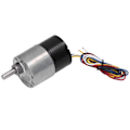 Miniatyrbillede 2 af 8: Gearmotor Hastighedsreduktion Børsteløs D Aksel Lav Støj CW CCW Rotation Gearmotor DC12V66RPM