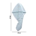 Miniatyrbillede 2 af 5: 3-pak mikrofiber hårhåndklæde