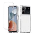 Transparent akryl laserpapper telefonfodral för ZTE Blade A54