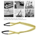 Miniatyrbilde 7 av 8: Løfteslynge Flat Hoist Webbing 3T PES Forsterket Høystyrke Stropp for Transport 2 Meter