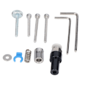 Miniatyrbild 8 av 8: 3D-skrivar Extruder Kit Full Metal 2 Växeldriven för Mk8 Anet A8 Uppgraderingstillbehör Högerhänt