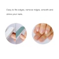 Miniatyrbillede 1 af 2: 10 stk. / Sæt Neglepolerings Svampe Buffers Dobbeltsidet Fil Professionelle Manicure Værktøjer