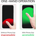 Miniatyrbilde 3 av 6: Telefongrep, Telefonholder for hånd Telefon Fingerstativ Griper for baksiden av telefonen, telefonremløkke kompatibel med IPhone Samsung Galaxy Alle