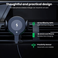 Miniatyrbilde 2 av 7: Trådløs billader,Automatisk sensor Biltelefonholder,10W Qi Hurtiglading Auto-Clamping-feste,Air Vent Dash for iPhone 11/11 Pro/11 Pro Max/Xs