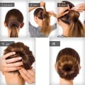 Pikkukuva 3 / 3: Erittäin pieni hiussämpyläntekijä lapsille, 6 kpl Chignon-hiusdonitsi