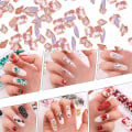 Miniatyrbilde 3 av 5: Flat Specialshaped Diamond Nail Art