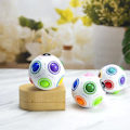 Miniatyrbillede 2 af 4: Magic Rainbow Ball, Bold Rainbow Cube Legetøj Hjerne Stressaflastning