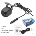 Miniatyrbilde 7 av 8: HD Backup-kamera, Metallhus Grad Bred visningsvinkel Nummerskilt Ryggekamera for bil, Clear Night Vision IP67 vanntett ryggekamera