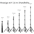 Miniatyrbilde 2 av 6: 160 cm profesjonell mobiltelefonstativ, fleksibelt og lett Selfie Stick-stativ med fjernutløser, alt-i-ett-holder for