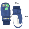 Miniatyrbillede 2 af 5: Toddler Vinter Luffer Vandtætte Dreng Ski Handsker Varme Fleece