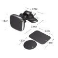 Miniatyrbilde 6 av 8: 360 graders rotasjon CD-port Biltelefonholder Firkantet Magnet CD-spor Magnetisk bilmonteringsholder, for mobiltelefoner og mini-nettbrett med rask Swift-snap
