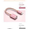 Pikkukuva 5 / 5: USB Type-C - USB 3.1 Gen 1 naarasadapteri - Rose Go