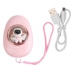 Miniatyrbillede 2 af 8: 2 i 1 Elektrisk Håndvarmer Rumkapsel Genopladelig USB Powerbank Genanvendelig Elektronisk Håndvarmer Pink