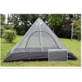 Miniatyrbillede 8 af 8: Ultraletvægts halv mesh telt til varmt telt 1-2 personer mesh camping
