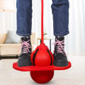 Pikkukuva 3 / 4: Pogo-hyppykeppi Harjoituspallo Hyppypallo Kumi Pomppupallo Pomppiva