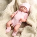 Miniatyrbillede 6 af 6: Baby Doll Blød Silikone Smuk Livagtig Sød Dreng Baby Doll