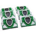Förpackning med 6 Vorwerk Kobold VK 200 dammsugarpåsar av non-woven mikrofiber, 5 lager