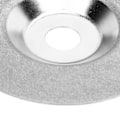 Miniatyrbilde 3 av 8: 5 stk Diamantslipestål 4 tommer Diamantslipeskive for Overflatedekorasjon Polering Avgratning 400 Korn