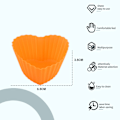 Pikkukuva 2 / 5: 10 silikonista valmistettua cupcake-leivontakuppia Uudelleenkäytettävät muffinivuokalevyt, keittiö