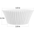 Miniatyrbilde 4 av 7: Standard naturlige cupcake-former 500 stk, ingen lukt, matkvalitet