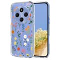 Blommönster Målat TPU-telefonfodral för Redmi 14C / Poco C75