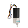 Miniatyrbilde 8 av 8: Børsteløs motor med brakettregulator lav hastighet 24V for CNC-maskinverktøy XD-37GB36505rpm/min