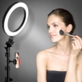 Miniatyrbillede 5 af 6: Selfie Ring Light med stativ og mobilholder til live