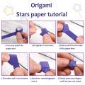 Miniatyrbilde 4 av 5: Origami stjerner papirpakke DIY papir, 360/520 ark,