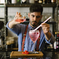 Pikkukuva 6 / 6: 2 kpl lasiset sekoitustikut cocktail-juomasekoitin baaripyöreä sekoitin