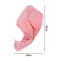 Miniatyrbillede 2 af 5: (2 stk.) Hår Wrap Blød Hår Turban Tørre Hætte