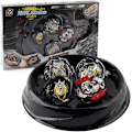 Miniatyrbild 2 av 6: Snurrande toppar, Burst Turbo Spinning Top med lanseringar, Metal Fusion Toy Set, Upgrade Shell, Arena Toy, Pocket Gyro - Present till barn (XD168-30C)