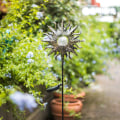 Miniatyrbillede 3 af 8: LED-havebelysning til udendørs have, græsplæne, landskabssolcellelys, revnet