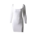 Miniatyrbilde 1 av 5: Kvinners Sexy Langærmet Bodycon Elegant Minikjole