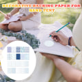 Miniatyrbilde 5 av 5: Scrapbook-papir i liten størrelse, nøytralt mønstret papir for