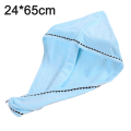 Miniatyrbilde 2 av 5: Hårhåndkle Turban - 2-pakning, mykt, absorberende mikrofiber for