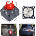 Miniatyrbild 4 av 8: Battery Master Switch 12V/24V - Battery Cut Off - Master Battery Isolator Disconnect Switch Bilbatteri Kill Switch Tillbehör för RV Yacht Boat