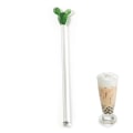 Miniatyrbillede 1 af 6: Kaktus Cocktail Glas Swizzle Sticks til Juice Drinks