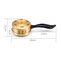 Miniatyrbillede 1 af 5: Håndholdt Justerbar Moxibustion Box Til At Fjerne Fugtighed Kobber Moxa Terapi Enhed (Rund)