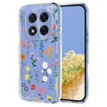Blomstermønster Malet TPU Telefoncover til Redmi Note 14 Pro 5G / 14 Pro+ 5G