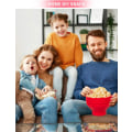 Miniatyrbilde 6 av 6: Popcorn Popper, Mikrobølgeovn Trygg, Silikon Popcorn Maker Og