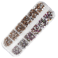 Miniatyrbilde 1 av 5: Krystall Rhinestones Neglekunst Edelstener og Rhinestones