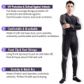 Miniatyrbilde 2 av 5: Våtdrakt, Dykking Snorkling Surfing Spydfiske Rash Guard-Full