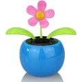 Miniatyrbilde 2 av 6: Nikkende figur blomst, solenergi nikkende figur, soldansende blomst solcelleblomst nikkende figur nikkende blomst solcelledrevet nikkende blomst for