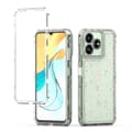 Transparent akryl laserpapper telefonfodral för ZTE Axon 50 Lite 4G