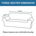 Miniatyrbillede 5 af 5: Sættee Coat Soft Checks Fleece Universal Solid Color Sofa Cover